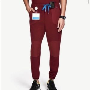 Figs like new Scrub Pants Jogger Disney burgundy size Medium